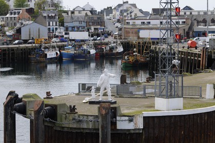 Royaume-Uni, Ecosse, région des Highlands, petit port de Mallaig