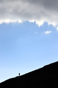 Azerbaijan, Quba (Guba) region, Greater Caucasus mountain range, hiking between the village of Qalaxudat and Giriz