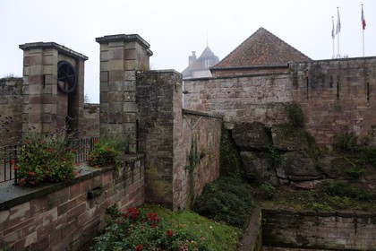 France, Bas-Rhin (67), château de la Petite-Pierre