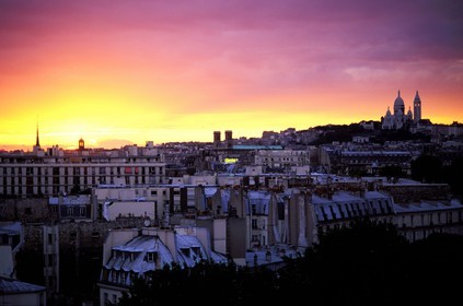 France, Paris (75), les toits de Paris