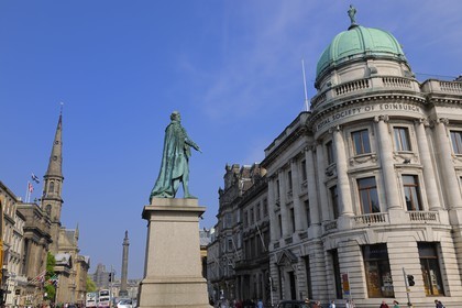 Royaume-Uni, Ecosse, Edimbourg, New Town, le quartier georgien, George street