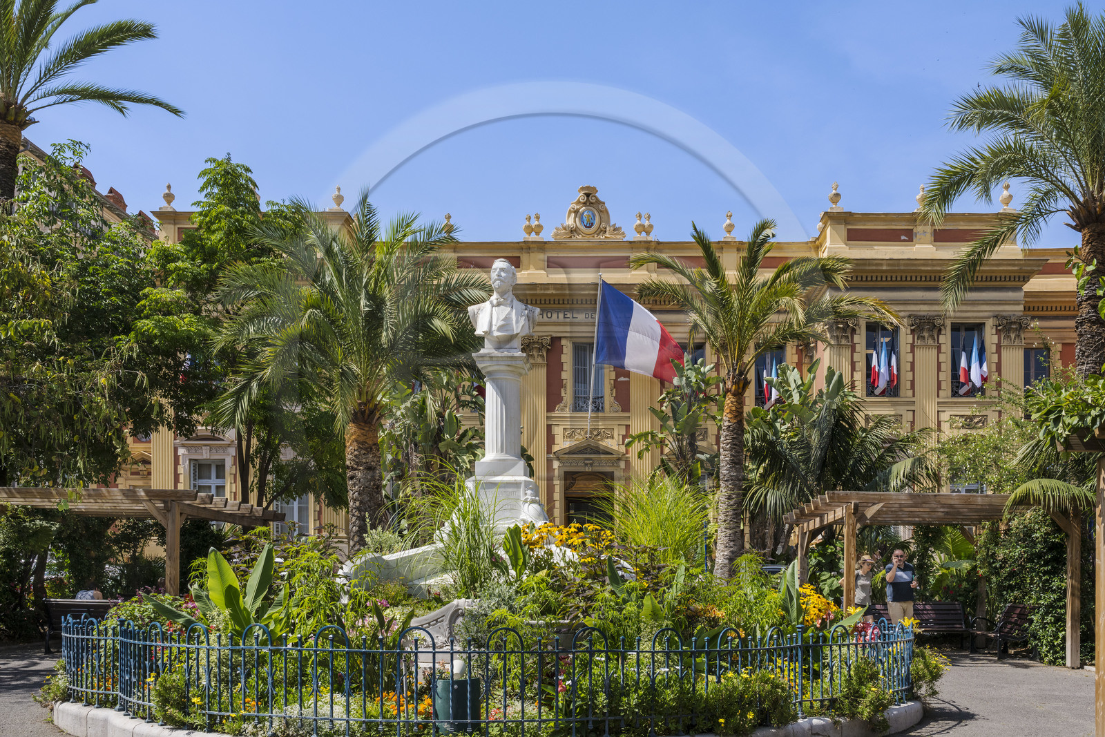 France, Alpes-Maritimes (06), Menton, l'Hotel de Ville