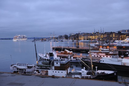 Norvège, le port d'Oslo