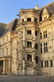 France, Loir et Cher, Loire Valley, listed as World Heritage by UNESCO, Francois I Wing