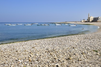 Sultanat d'Oman, région d'Ash Sharqiyah, le village de pêcheurs de Tiwi sur la côte des tortues
