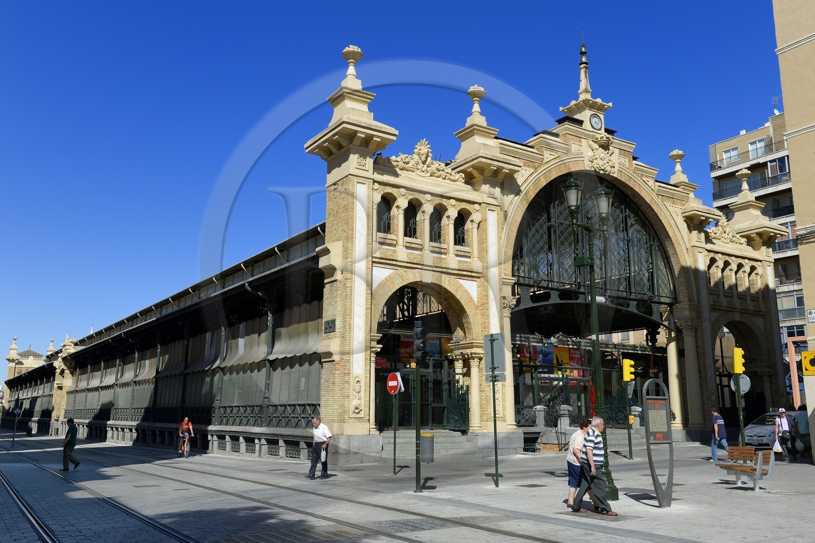 Espagne, Aragon, Saragosse, Mercado de Lanuza, marché central Espagne, Aragon, Saragosse, Mercado de Lanuza, marché central