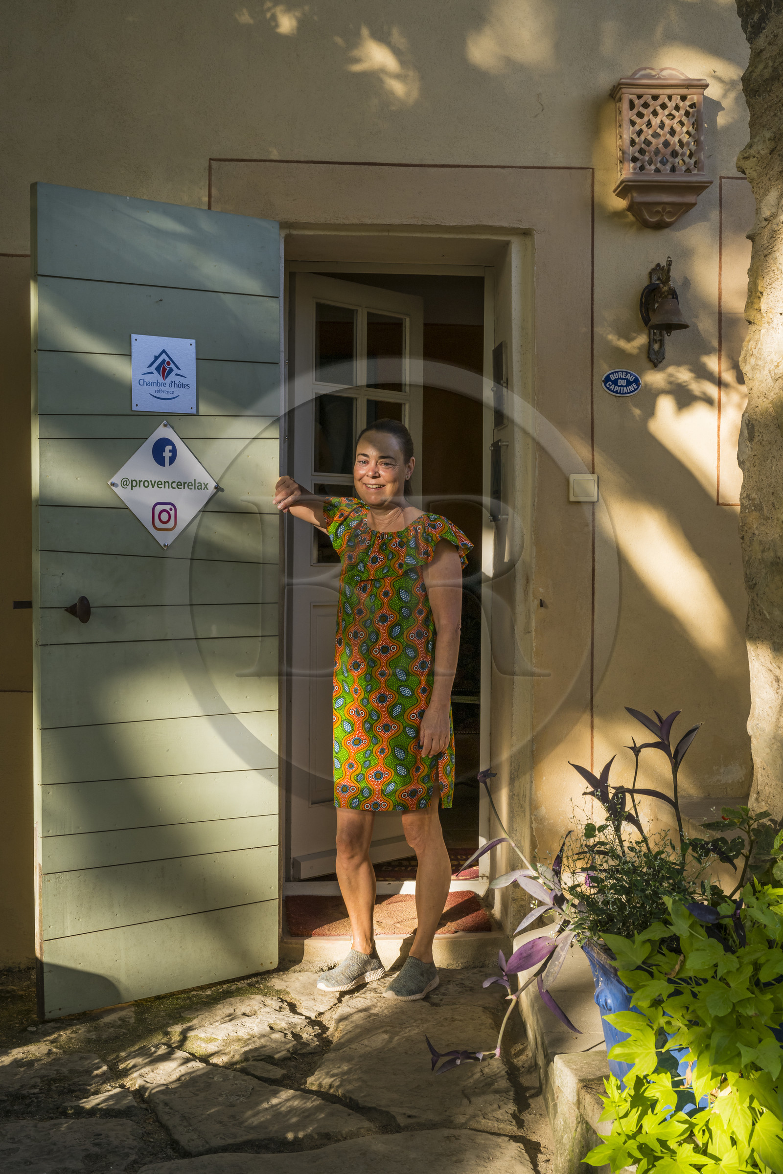 France, Var (83), Provence Verte, Bras, vers Saint-Maximin-la-Sainte-Baume, la maison d'hotes Le Peyrourier - une campagne en Provence, Martina Fussler