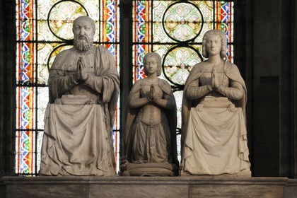 France, Seine Saint Denis, Saint Denis, the Saint Denis Basilica, tomb of Francois 1st and Claude de France