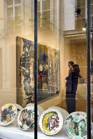 France, Paris, Galerie Schwab Beaubourg, Contemporary art gallery, exhibition of the artist Emmanuelle Renard