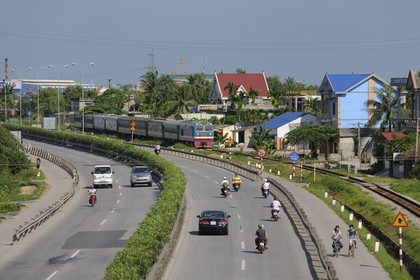 Vietnam, day train from Haiphong to Hanoi