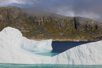 Greenland, Nanortalik Fjord in the Southern area, icebergs