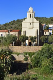 France, Corse-du-Sud (2A), Cargèse, église Saint Spyridon grecque catholique de rite oriental édifiée entre 1852 à 1870