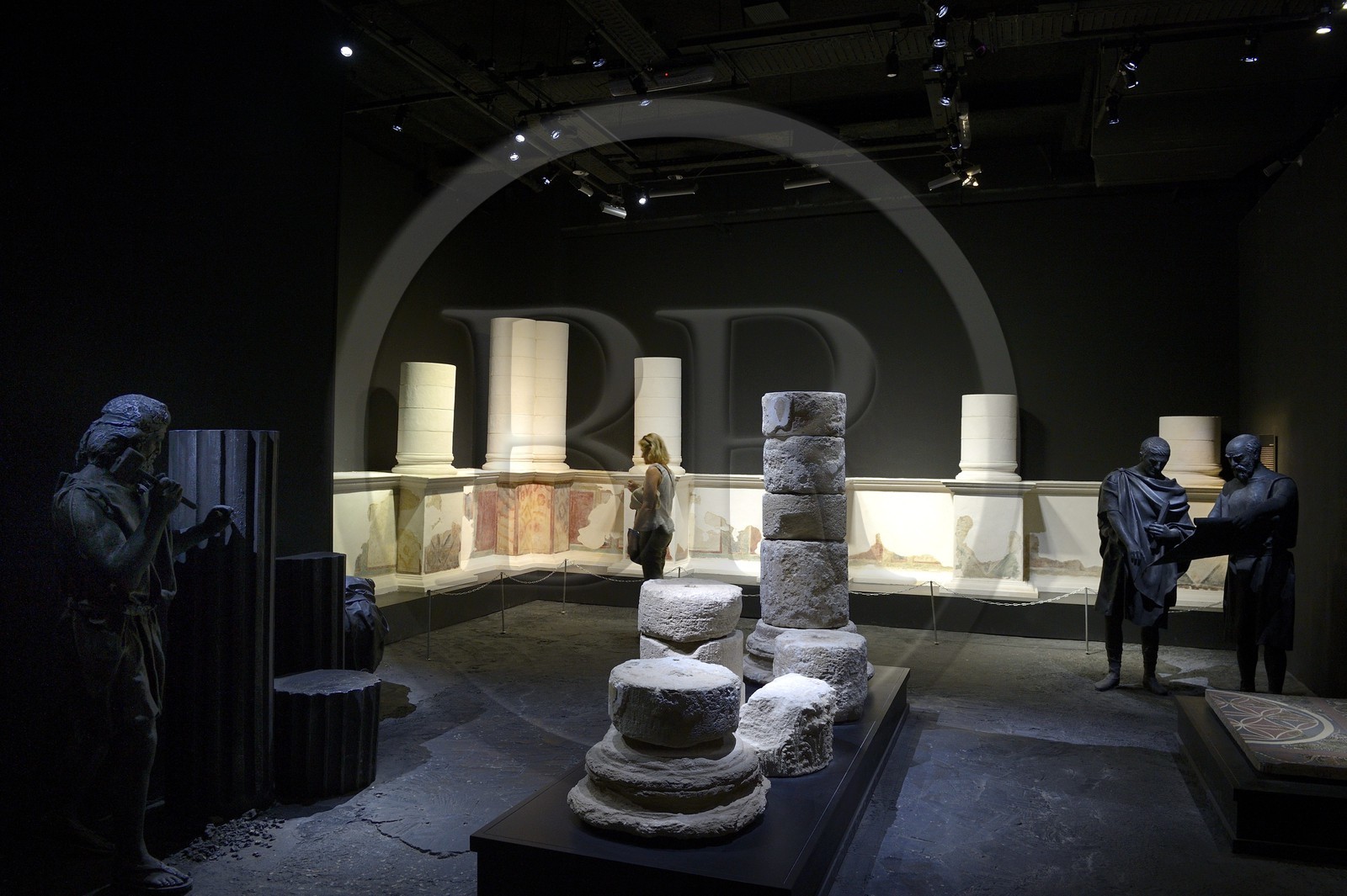 Israel, désert du Neguev, musée de Massada