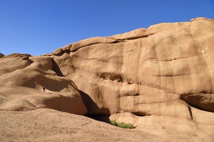 Namibia, Erongo region, Damaraland, Spitzkoppe or Spitzkop (1784 m), granite mountain in the Namib Desert
