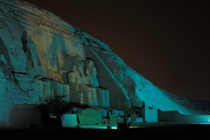 Egypt, Upper Egypt, Nubia, Abu Simbel, site listed as World Heritage by UNESCO, Ramesses II Temple