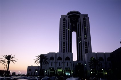 Libya, Tripoli, the modern Al Fatah business tower