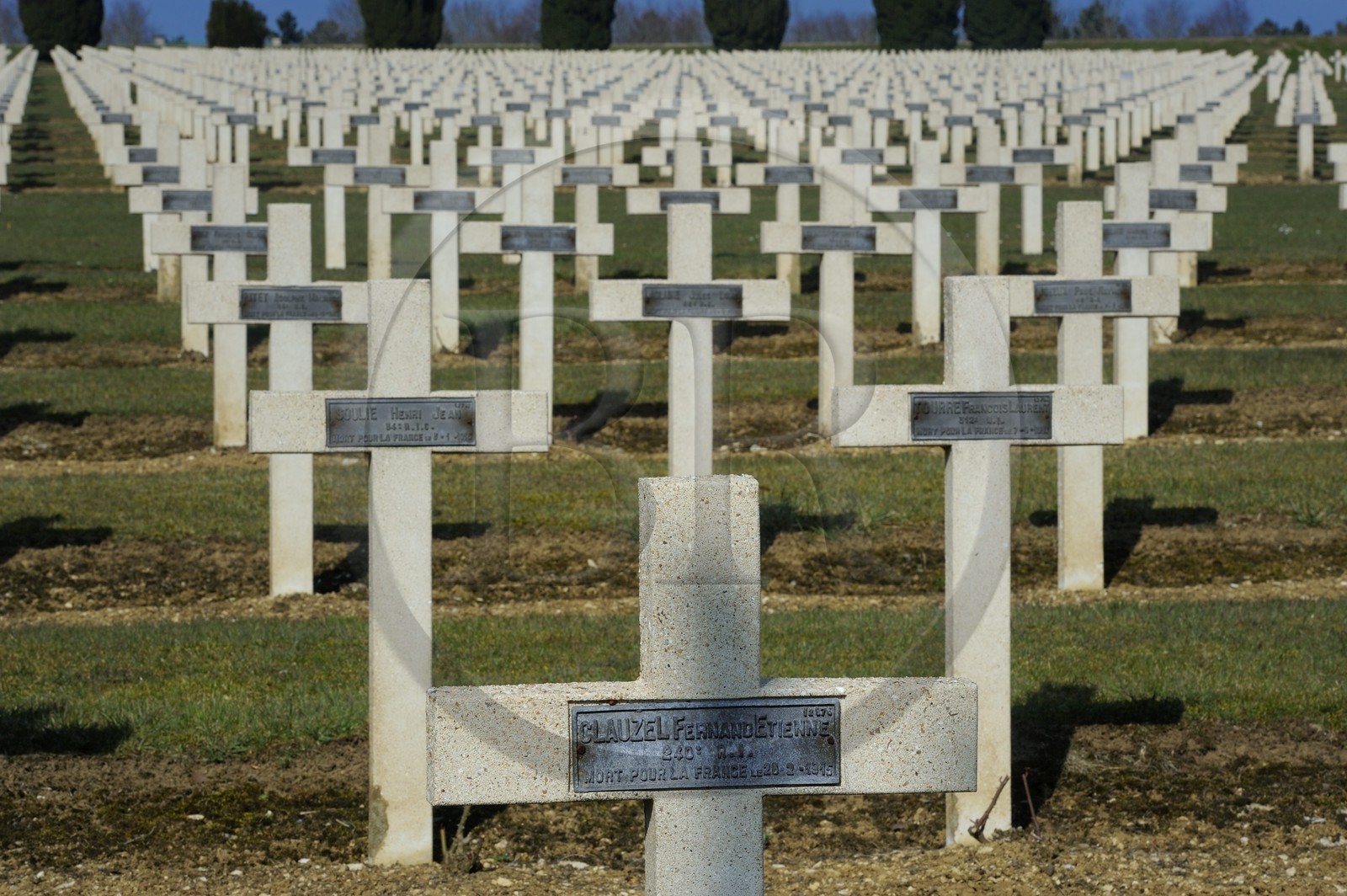 France, Meuse (55), Douaumont, bataille de Verdun, ossuaire de Douaumont, nécropole nationale
