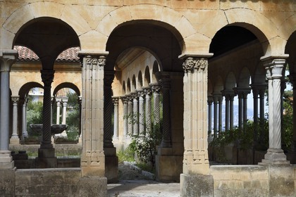 France, Alpes-Maritimes, Nice, Fabron hill, Abbaye de Roseland (Roseland abbey), former cloister of the Daurade church in Toulouse