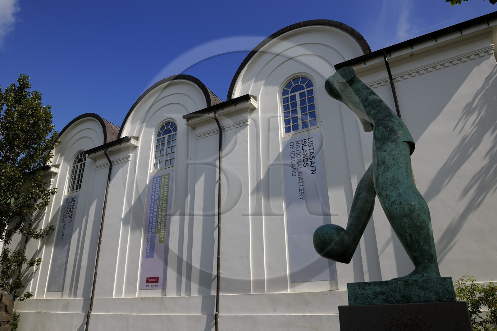 Islande, Reykjavik, la galerie d'Art Nationale