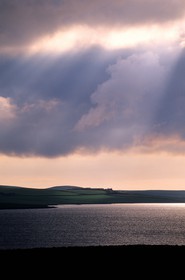 Royaume-Uni, Ecosse, îles Orcades, Mainland, le Loch of Stenness