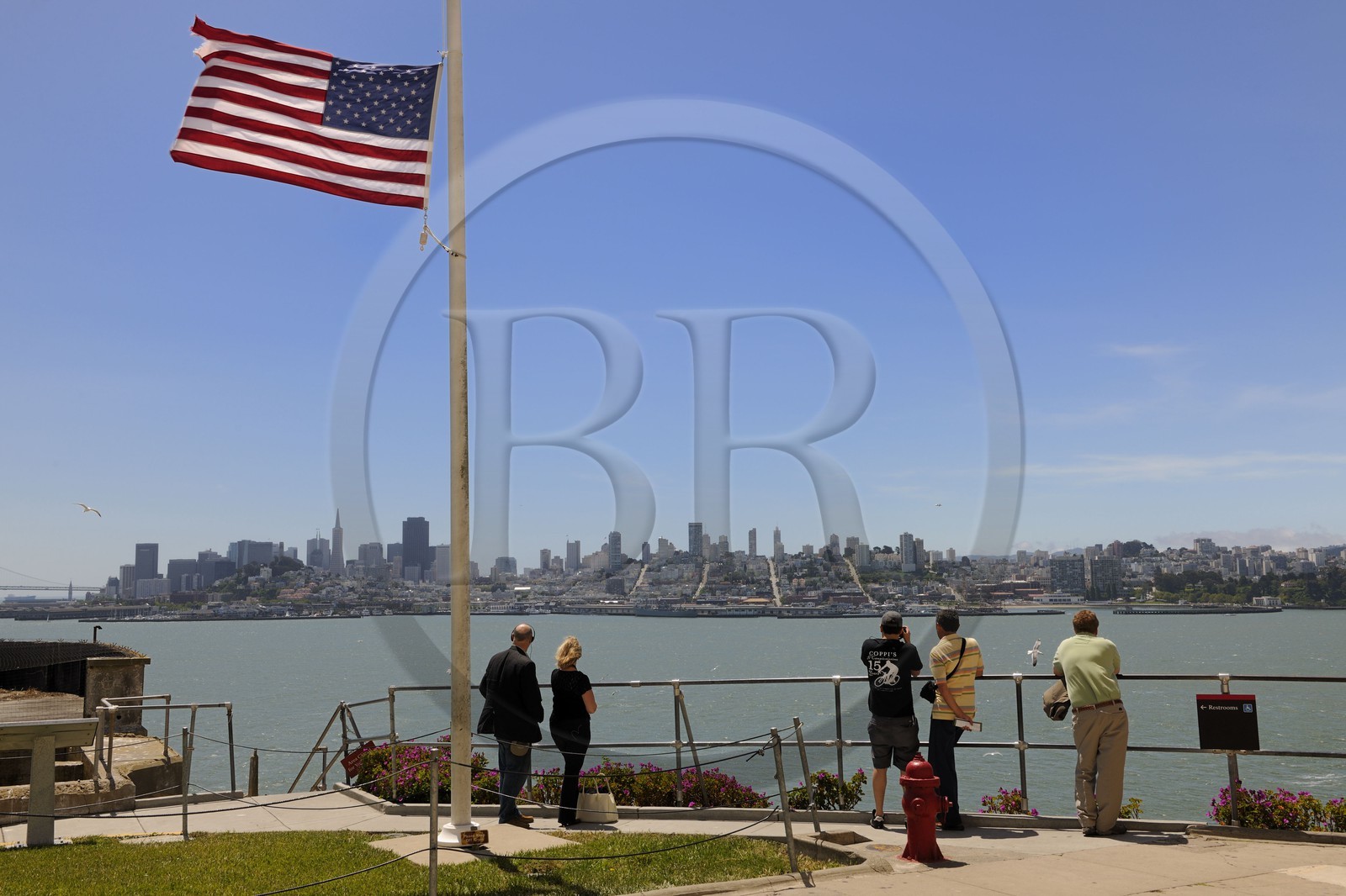 Etats-Unis, Californie, San Francisco vue depuis Alcatraz
