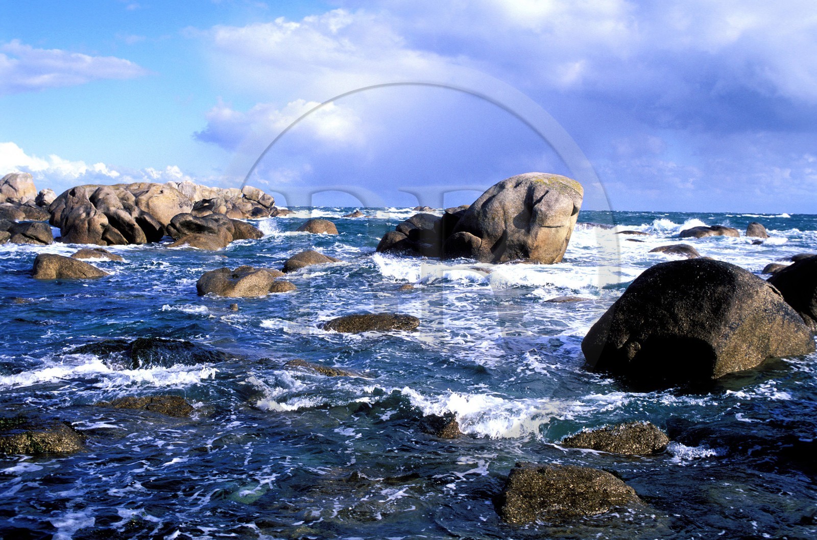 France, Finistere, Brignogan Plages, the Pontusval headland