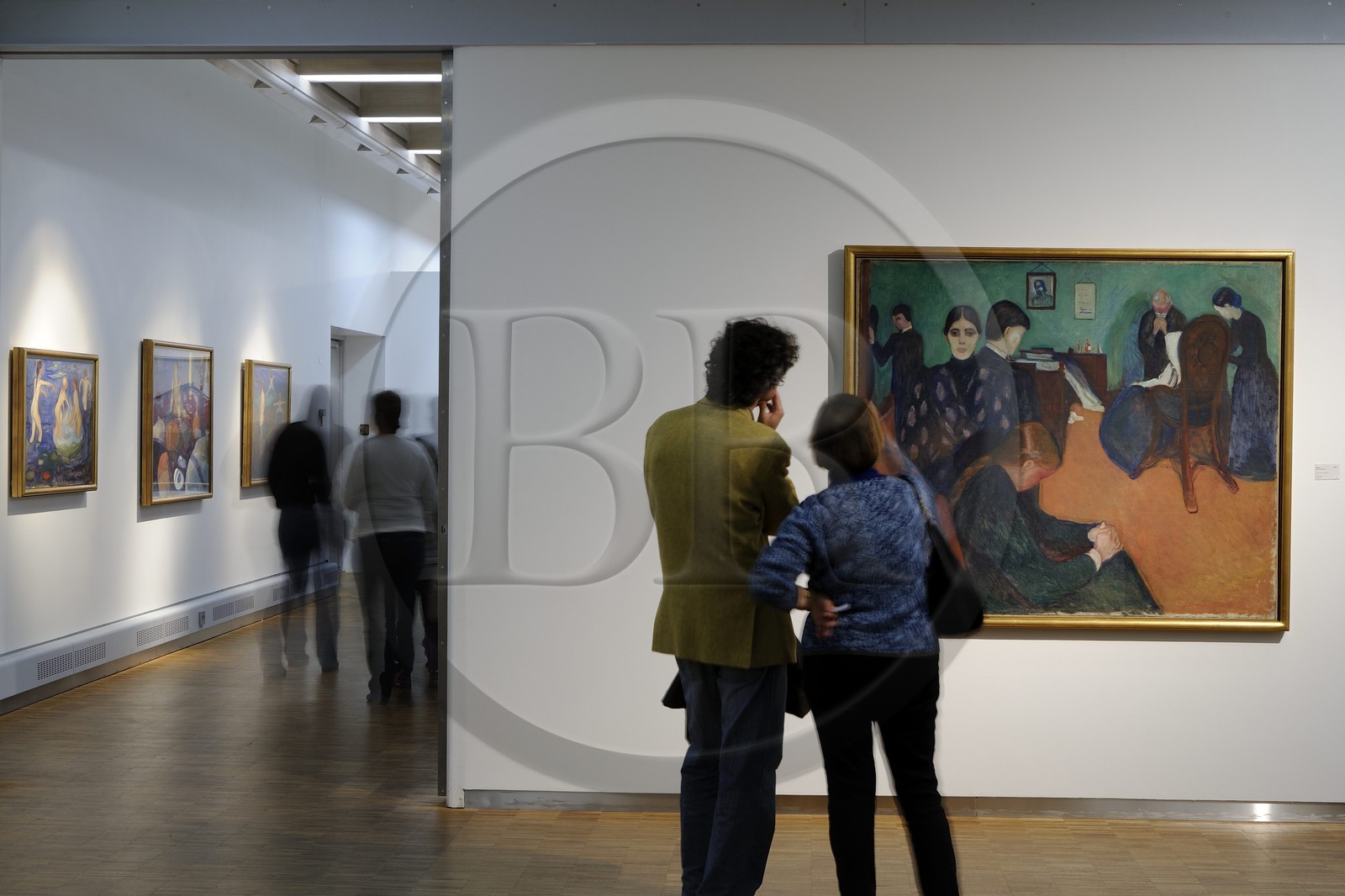 Norvège, Oslo, musée Edvard Munch, La Mort dans la chambre de la Malade Norvège, Oslo, musée Edvard Munch, La Mort dans la chambre de la Malade
