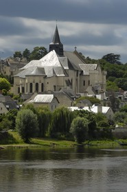 France, Indre et Loire, Candes Saint Martin, Saint-Martin collegiate church