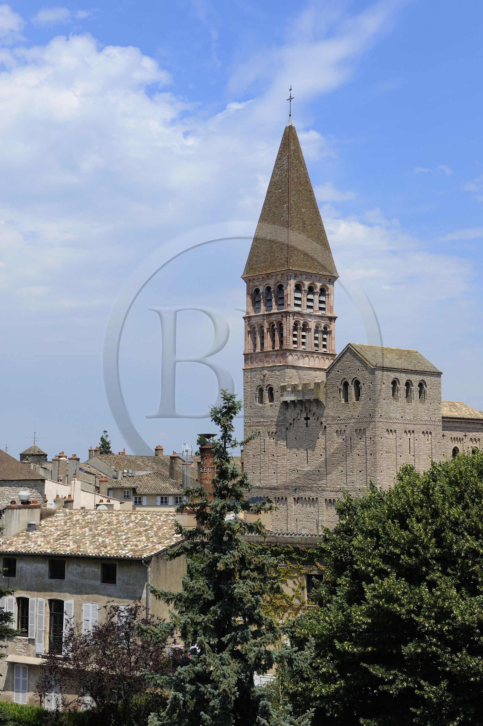 France, Saône et Loire (71), abbaye de Tournus