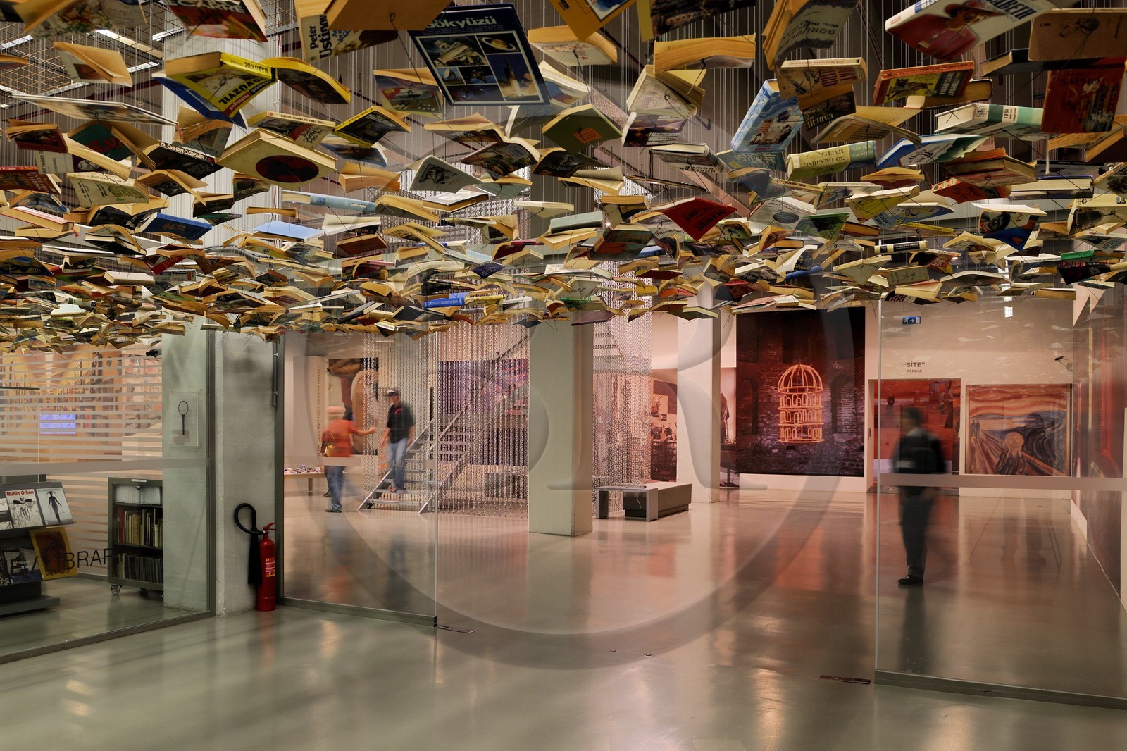 Turquie, Istanbul, quartier de Karaköy, le Musée d'Art Moderne (Istanbul Modern)