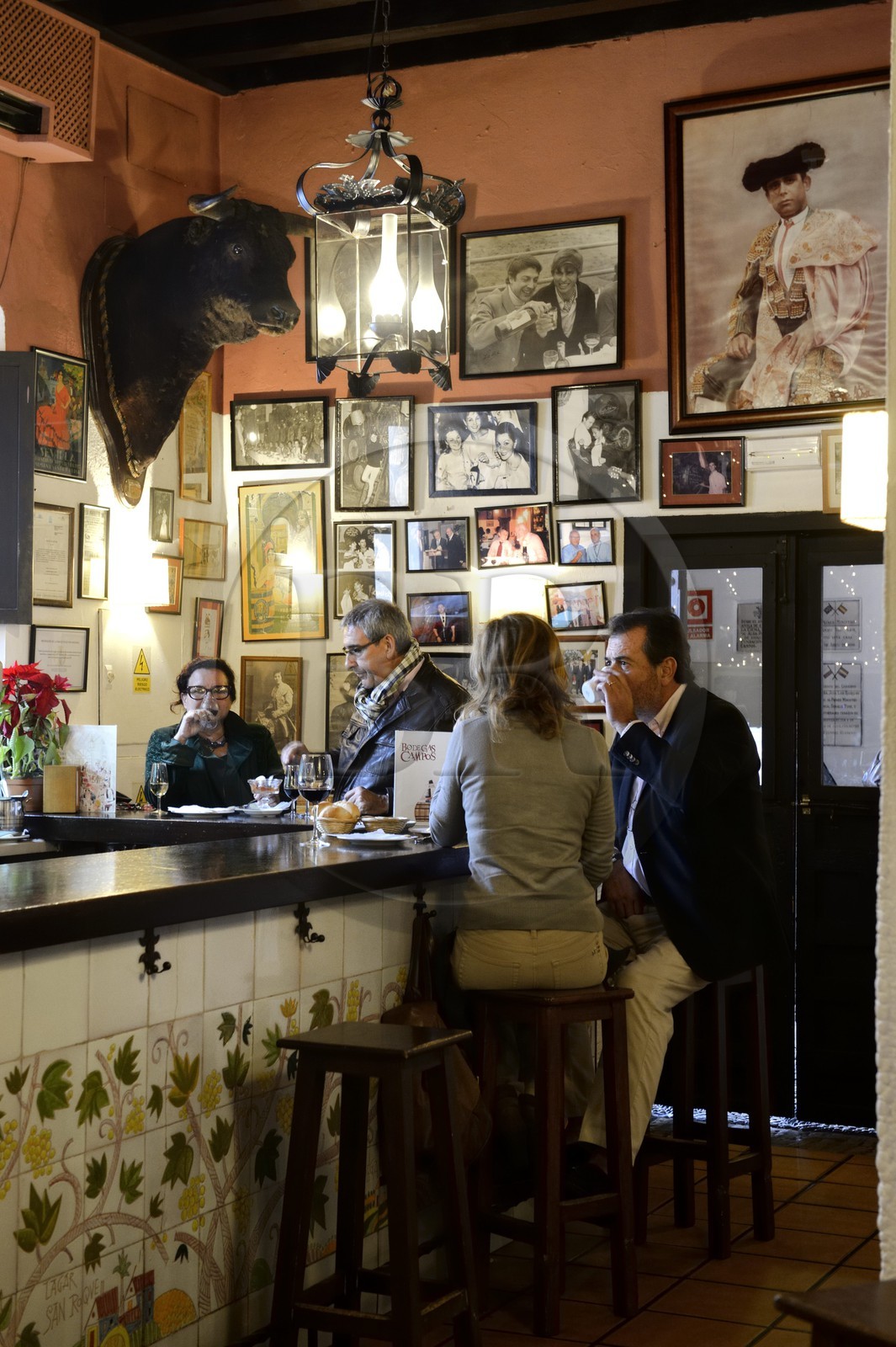 Espagne, Andalousie, Cordoue, Bodegas Campos Restaurant