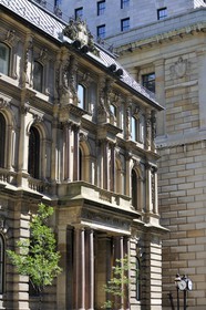 Canada, province de Québec, Montréal, quartier du Vieux-Montréal, la banque Molson rue Saint-Jacques