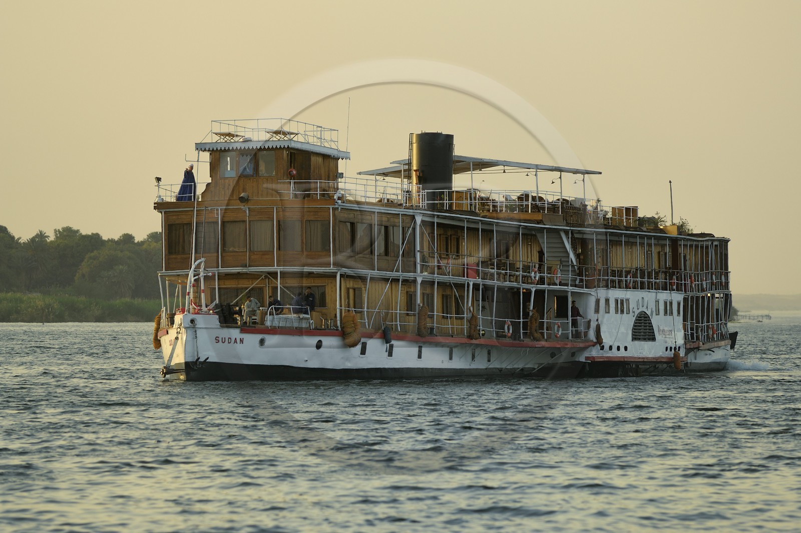 Egypte, Haute Egypte, croisière sur le Nil, Assouan, le Steam Ship Sudan
