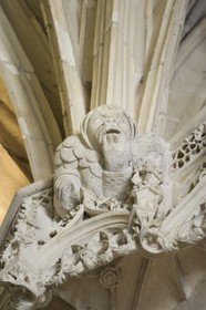 France, Indre et Loire, Amboise, Loire Valley listed as World Heritage by UNESCO, Chapel of Saint-Hubert (1491)
