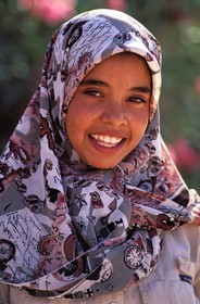 Jordan, Petra, young Bedouin