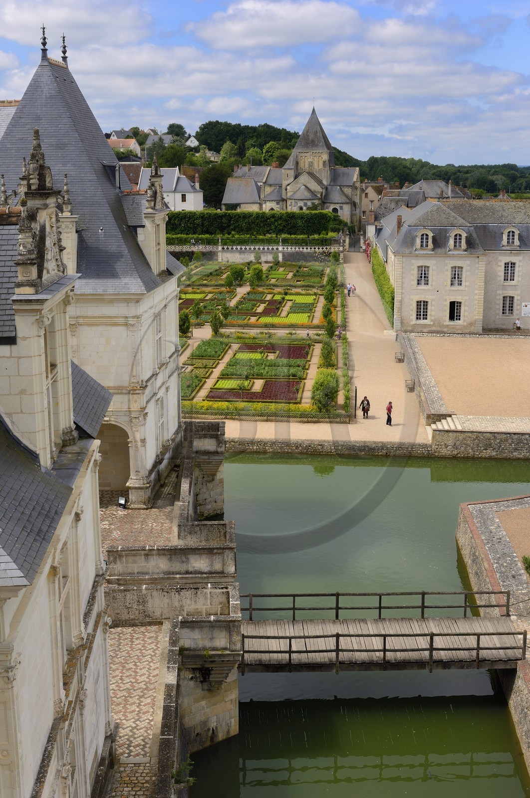 France, Indre-et-Loire (37), Vallée de la Loire classée patrimoine mondial de l'UNESCO, Villandry, le château de Villandry et ses jardins, propriété d'Henri et Angélique Carvallo France, Indre-et-Loire (37), Vallée de la Loire classée patrimoine mondial de l'UNESCO, Villandry, le château de Villandry et ses jardins, propriété d'Henri et Angélique Carvallo
