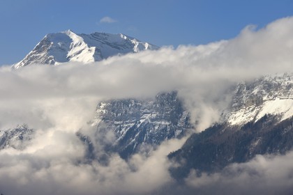 France, Haute Savoie, Araches la Frasse, the Aravis mountain range