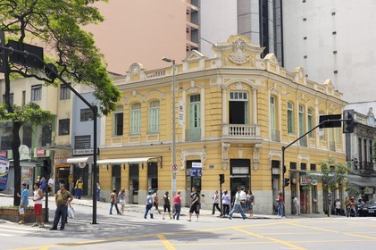 Brazil, Minas Gerais state, Belo Horizonte, house dating back to the town creation (19th century)
