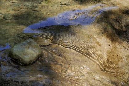 France, Var (83), Provence Verte, Tourves, rivière du Caramy dans les Gorges du Caramy