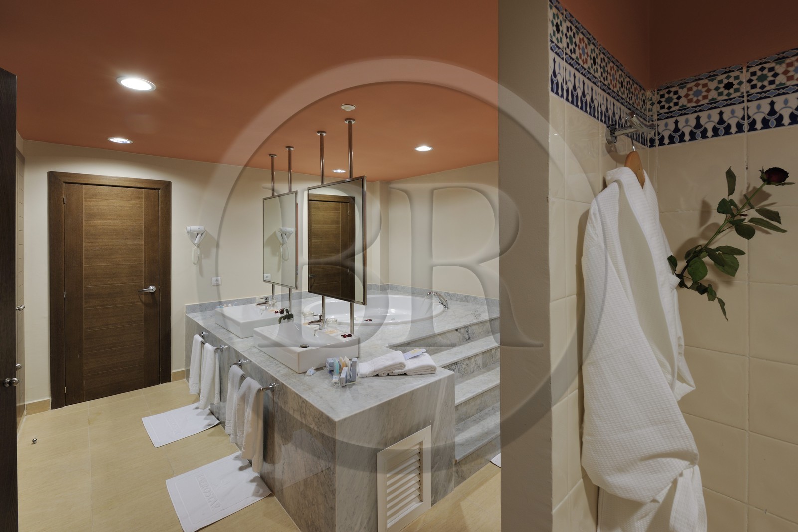 Maroc, région de l'Oriental, station balnéaire de Mediterrania Saïdia, l'hôtel Iberostar 4*
