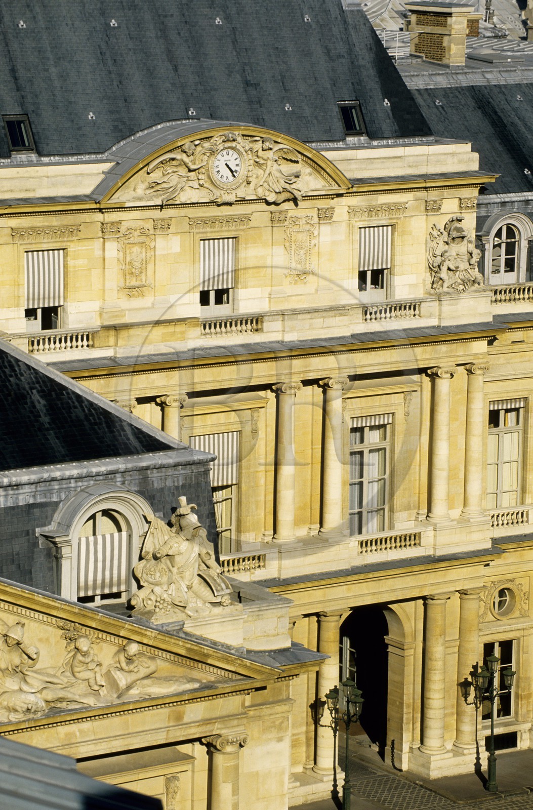 France, Paris (75), Palais Royal, bâtiment du conseil d'état