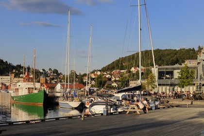Norway, Rogaland County, Sandnes, harbour