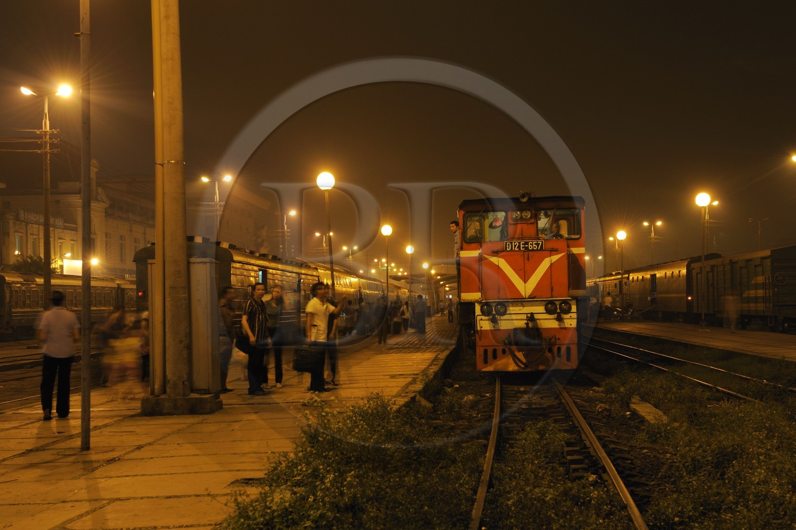 Vietnam, Hanoi, central train station