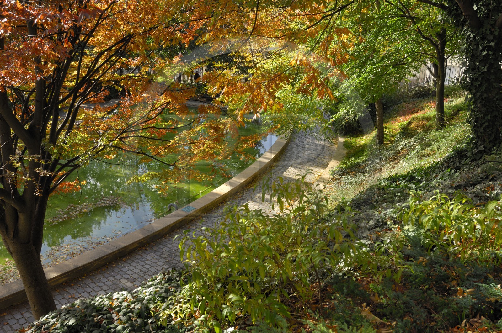 France, Paris (75), le Parc de Belleville