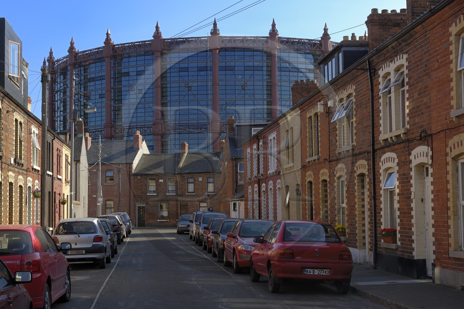 Irlande, Dublin, le Gasworks complex sur Barrow street