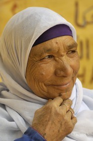 Egypte, désert libyque, oasis de Dakhla, ville de Balat