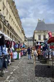 France, Ille-et-Vilaine, Rennes, stalls of the Grande braderie (flea market)