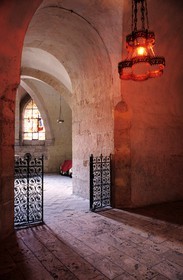 France, Eure et Loir, Chartres, Notre Dame de Chartres Cathedral listed as World Heritage by UNESCO, chapel of the crypt
