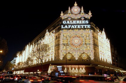 France, Paris (75), les Galeries Lafayette