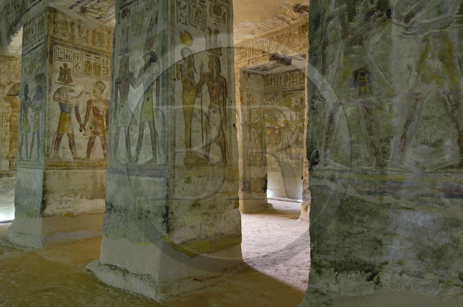 Egypte, Haute Egypte, Nubie, Lac Nasser, site d'Amada, temple de Derr